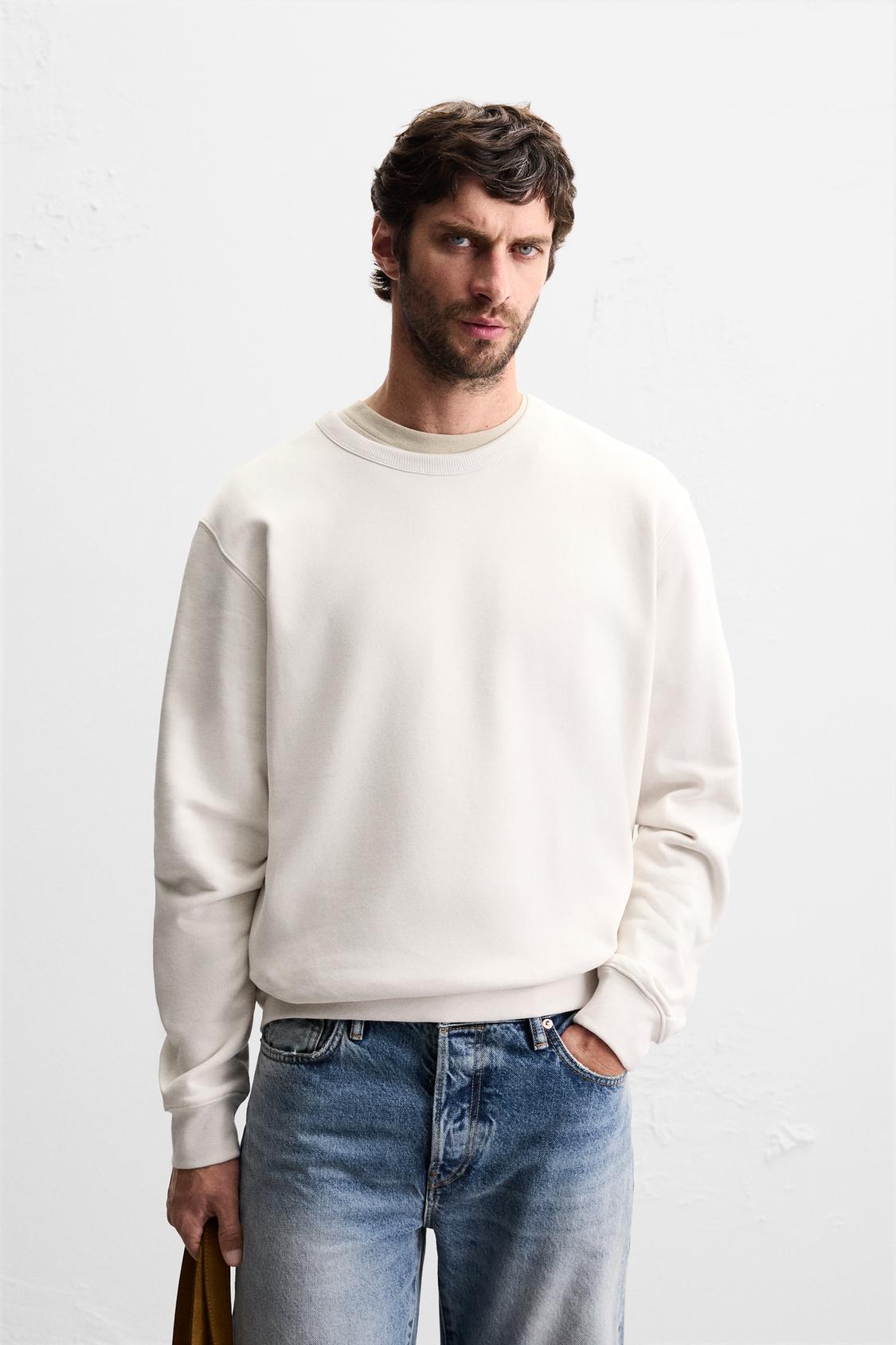 BASIC CREWNECK SWEATSHIRT
