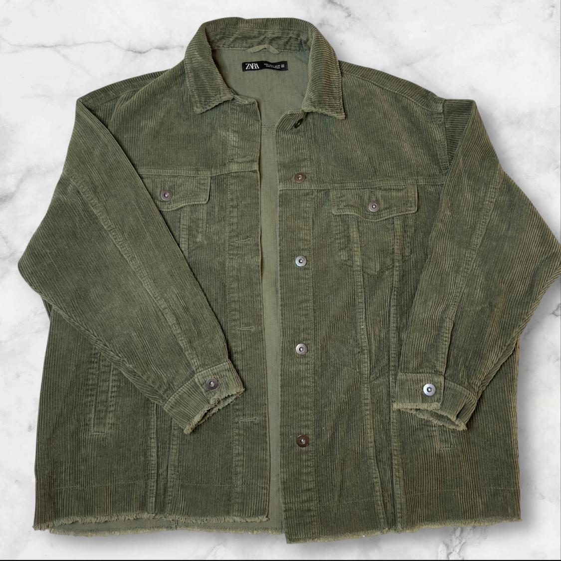 OVERSIZED CORDUROY OVERSHIRT WITH POCKETS