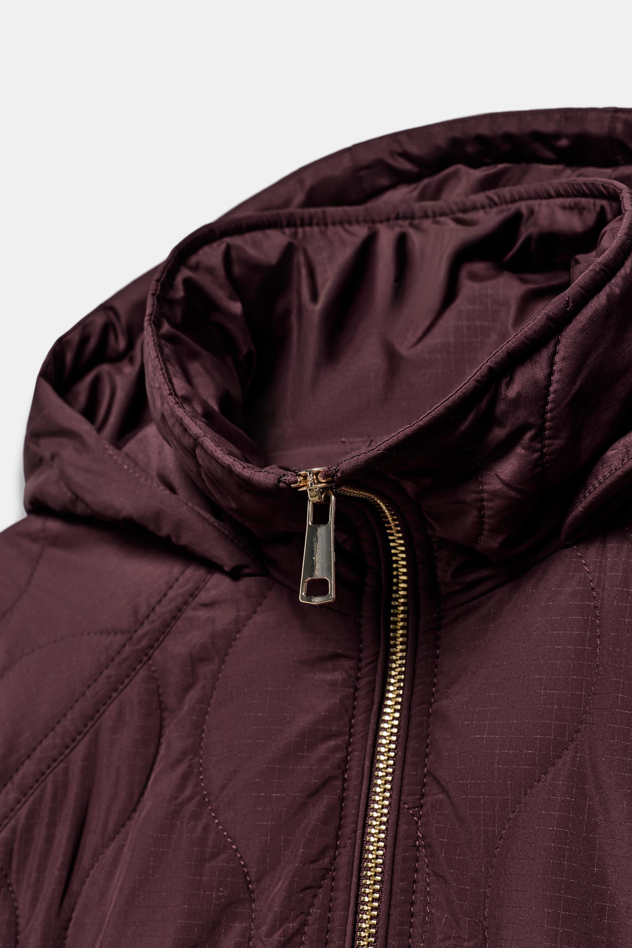 BLOUSON REMBOURRÉ À CAPUCHE
