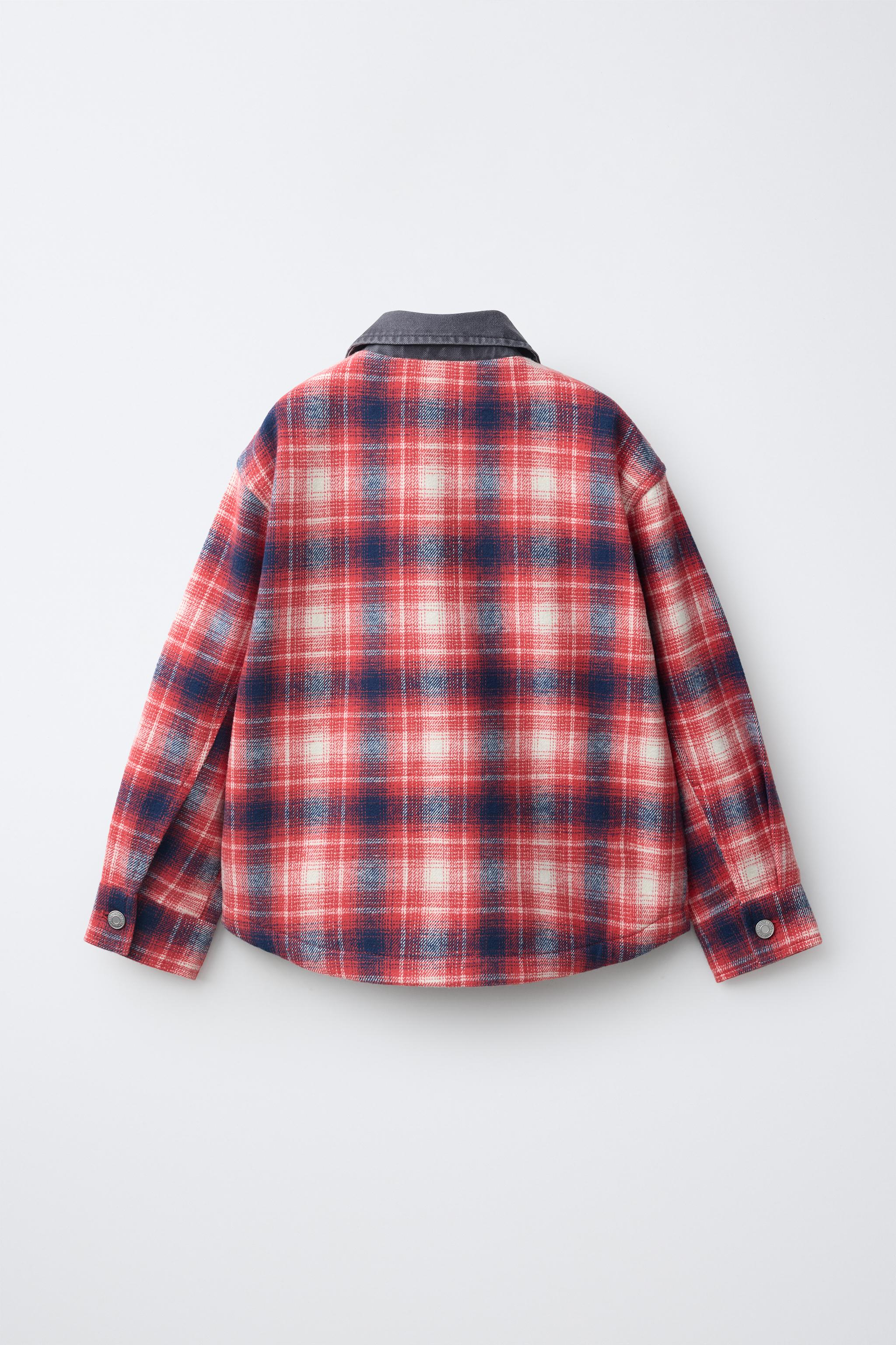 PLAID OVERSHIRT