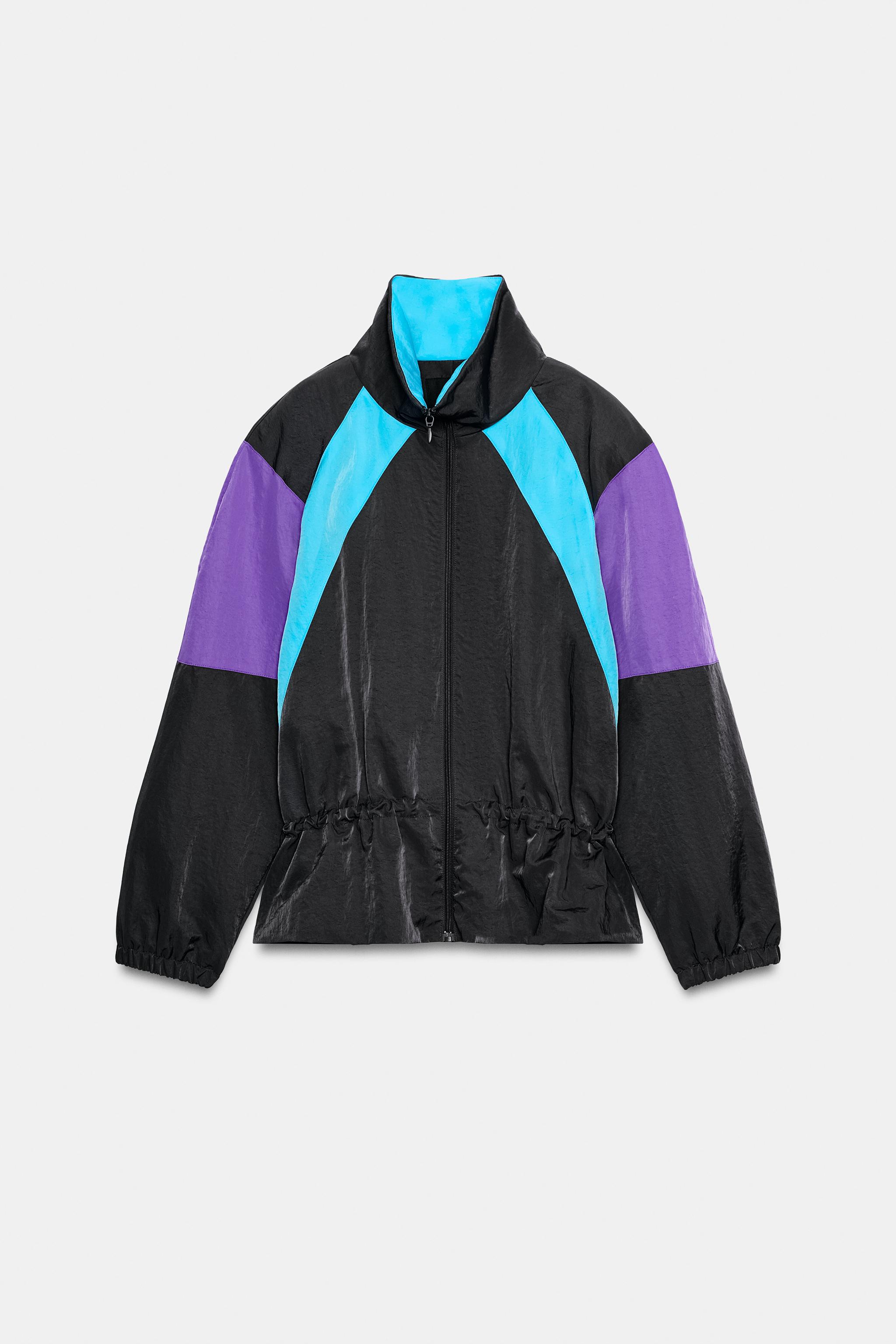 JACKET WITH SHOULDER PADS - Anthracite grey | ZARA United States