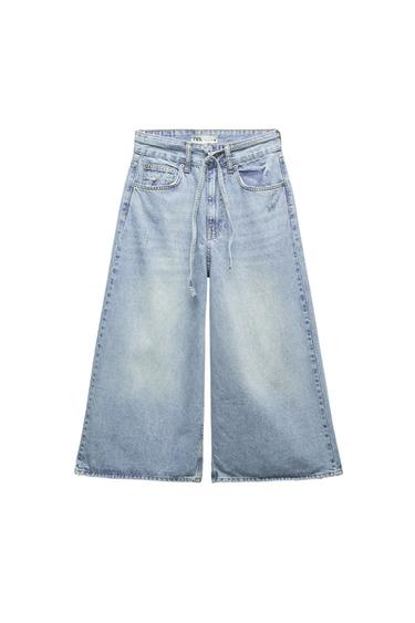 ZW HIGH RISE CULOTTE JEANS