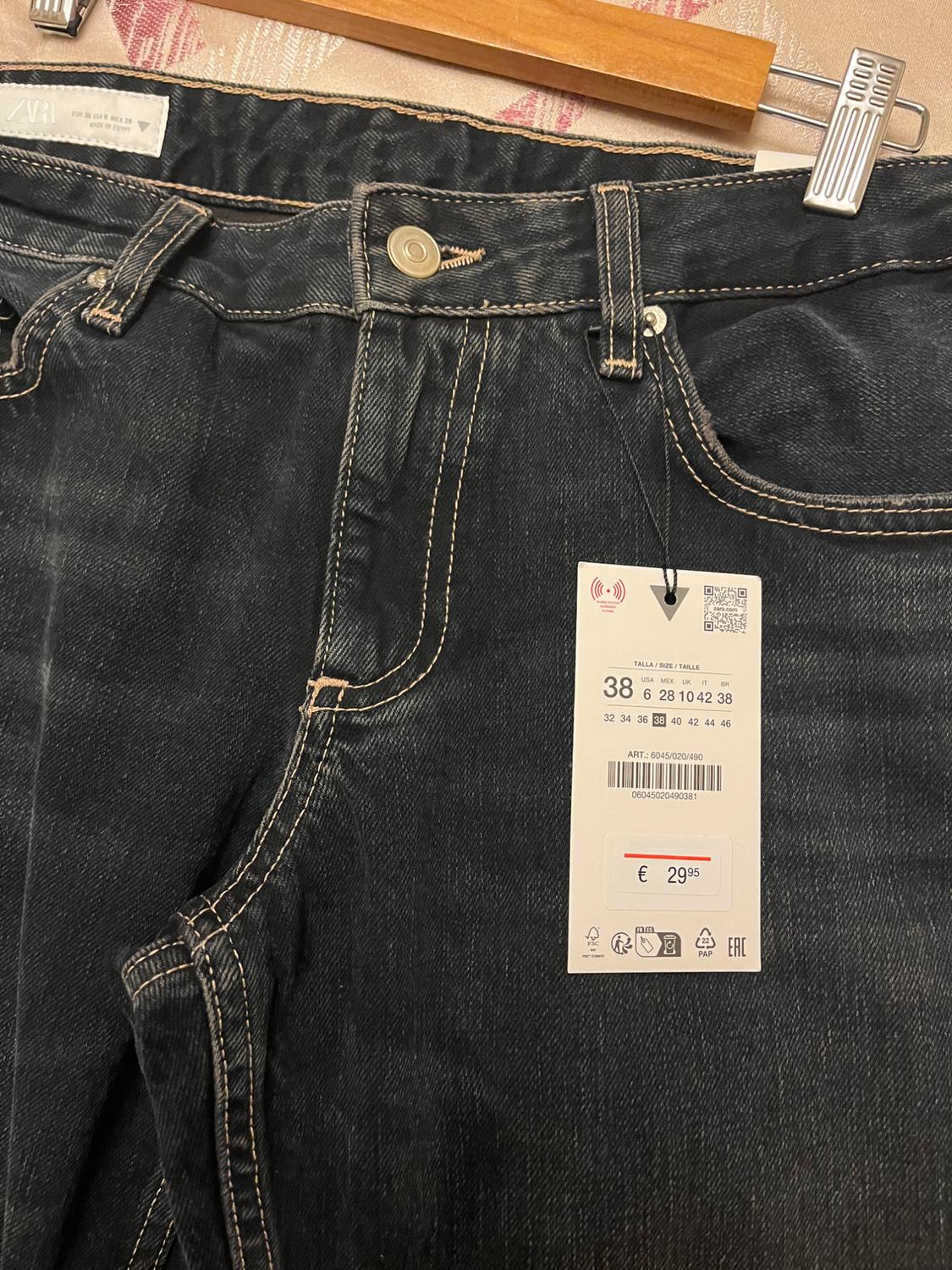TRF WIDE-LEG LOW-RISE JEANS - Image 7