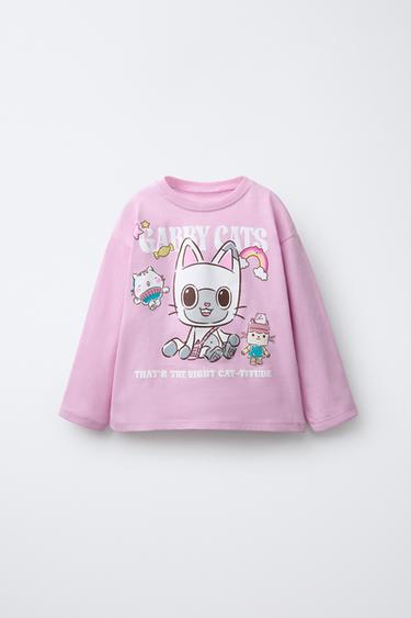 CAMISETA RELIEVE GABY´S DOLLHOUSE ® DREAM WORKS - Lila de Zara