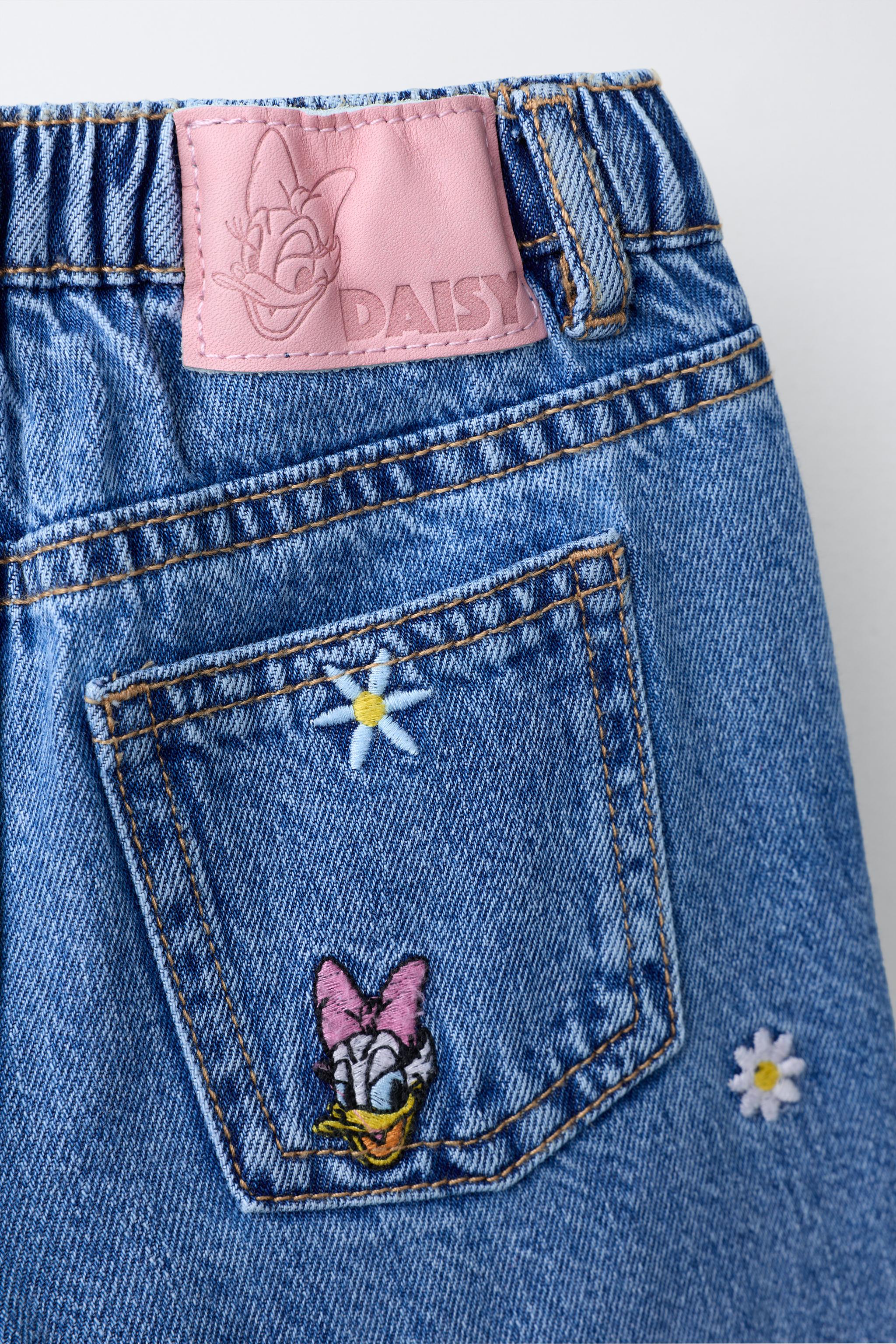 DAISY © DISNEY EMBROIDERED CULOTTE JEANS