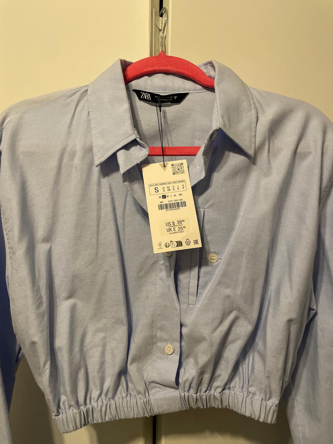 CAMISA CROPPED GABARDINA - Image 2