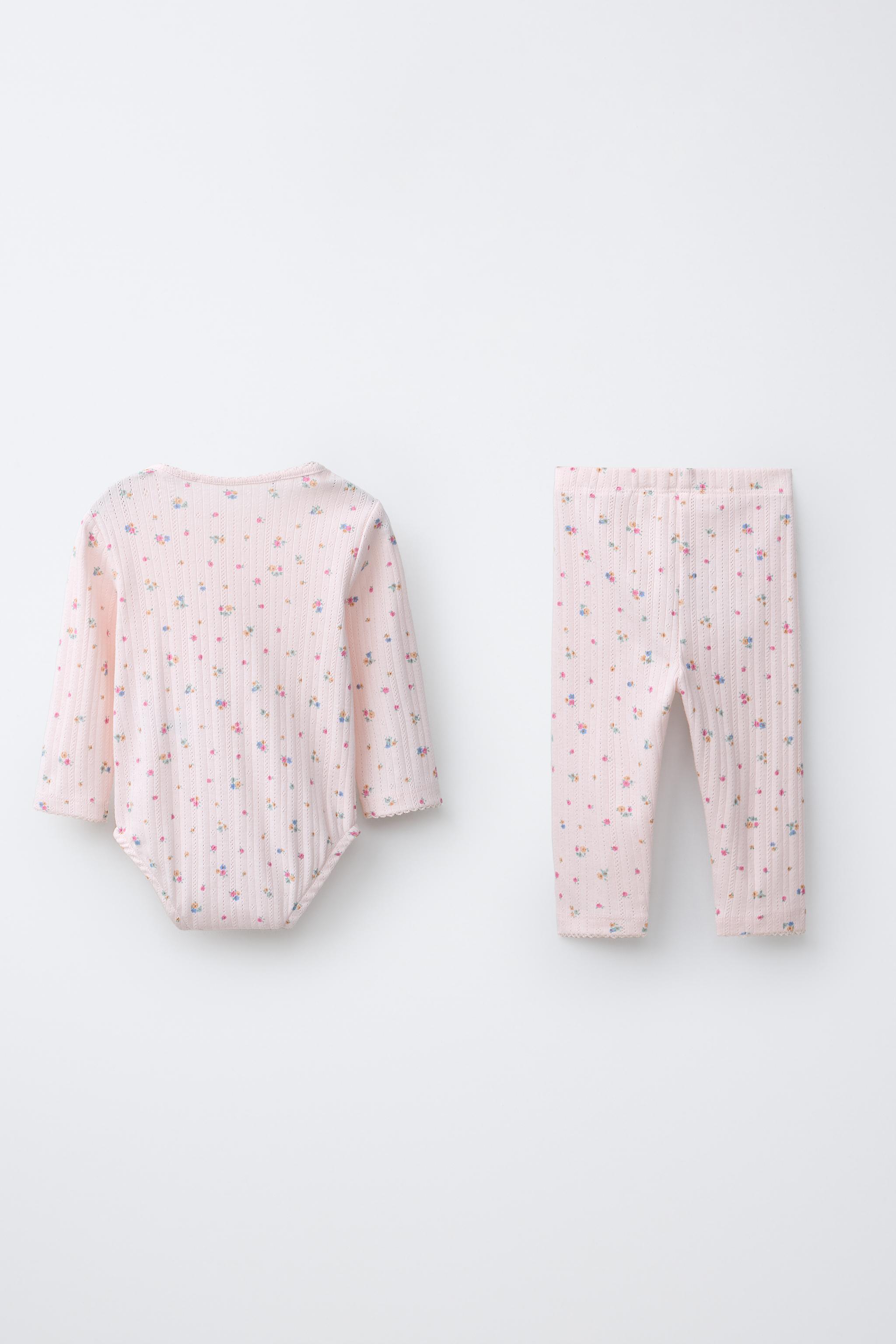 ENSEMBLE BODY ET LEGGING À FLEURS