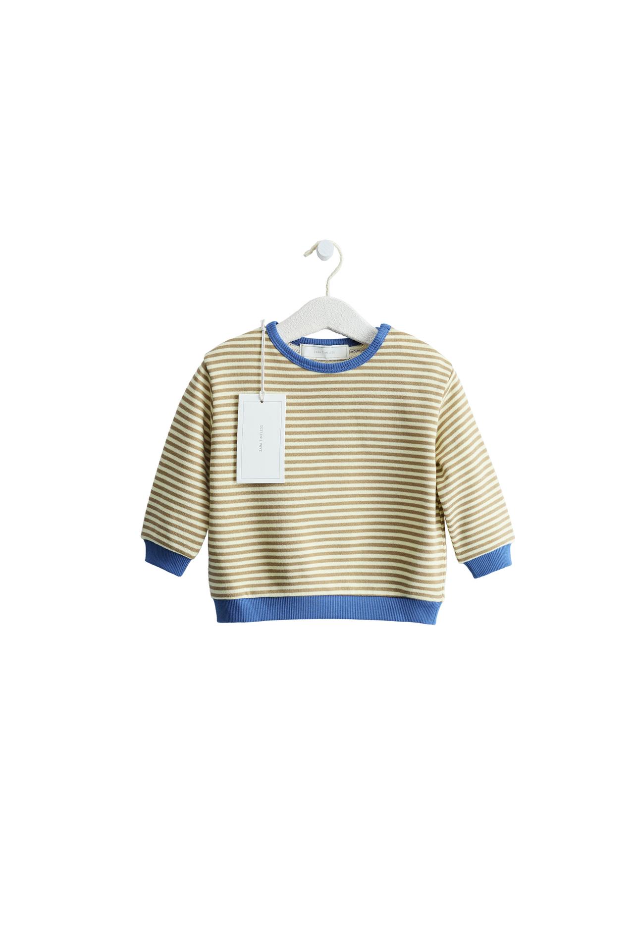 ZARA TIMELESS — ТОЛСТОВКА В ПОЛОСКУ