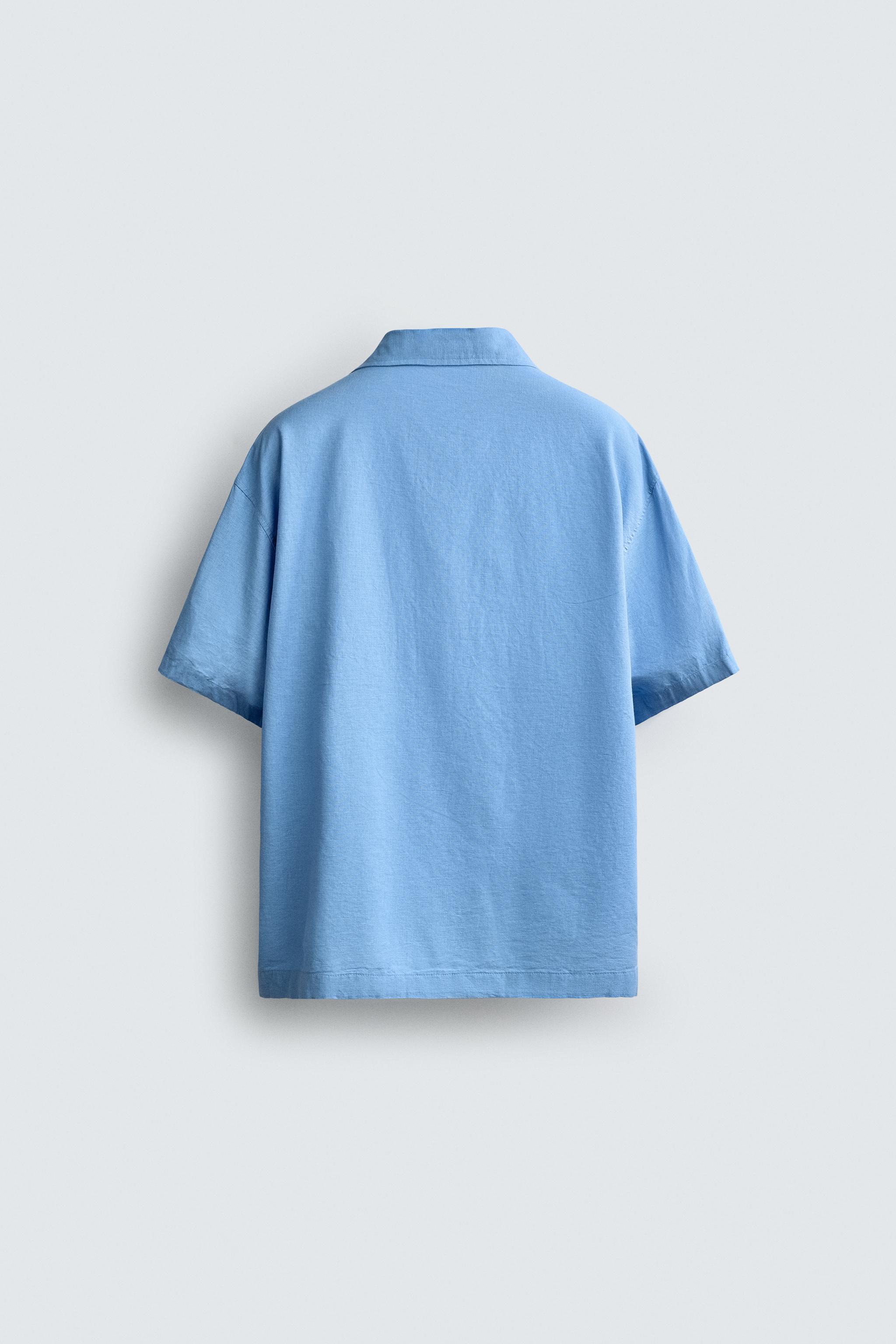 CHEMISE RELAXED FIT BRODÉE SOLEIL