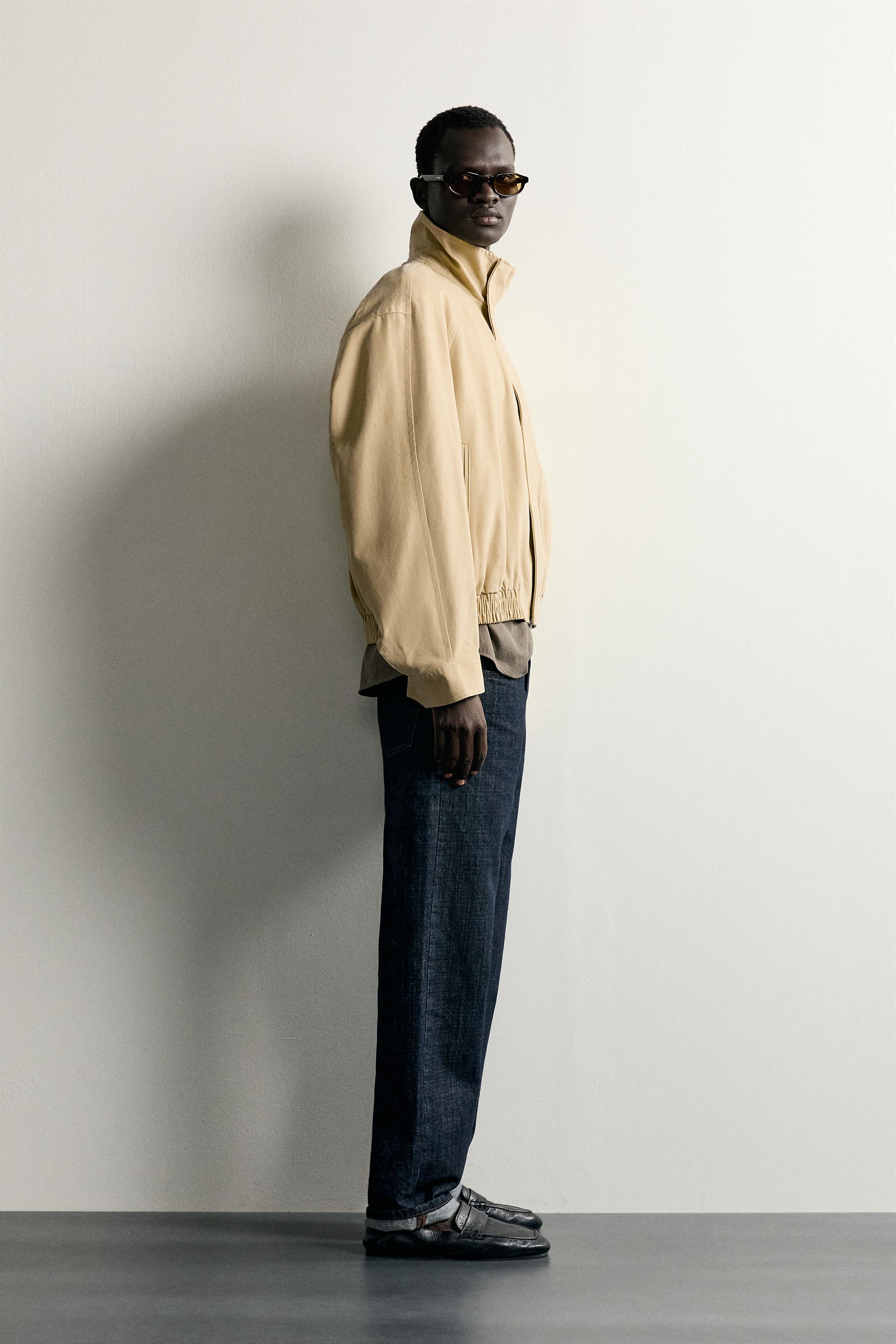 OVERSIZED COTTON CANVAS JACKET