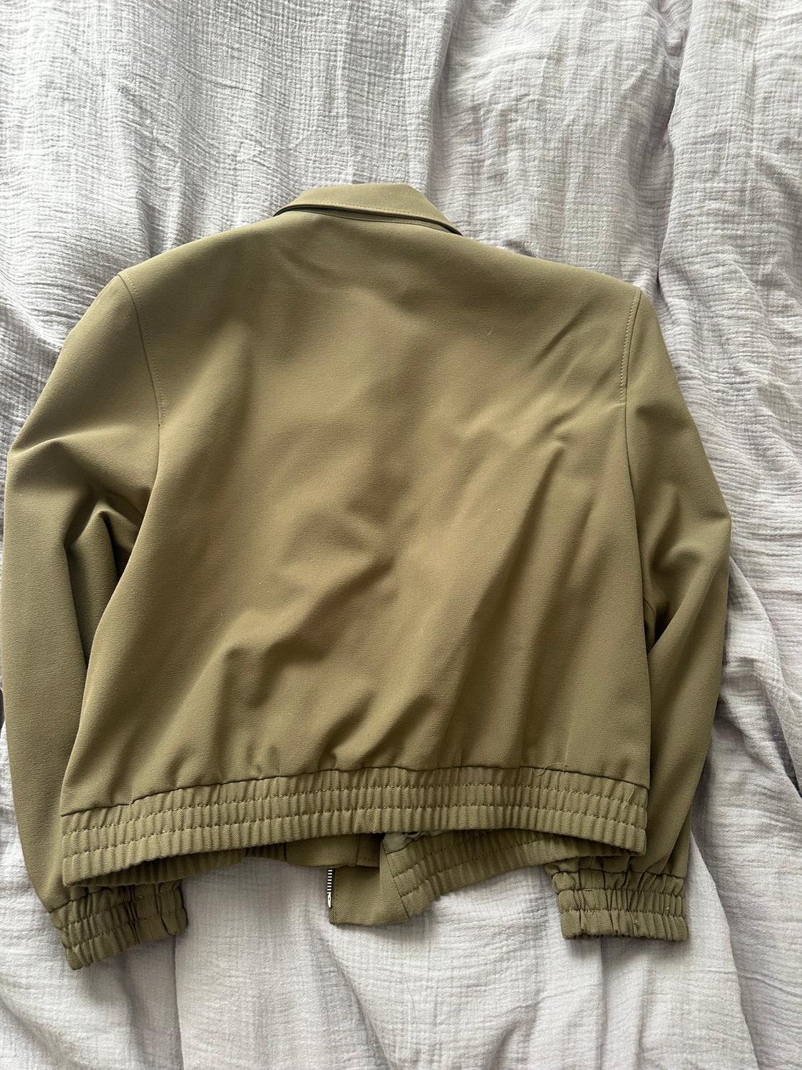 BOMBER JACKET WITH TOPSTITCHING AND POCKETS - Image 2