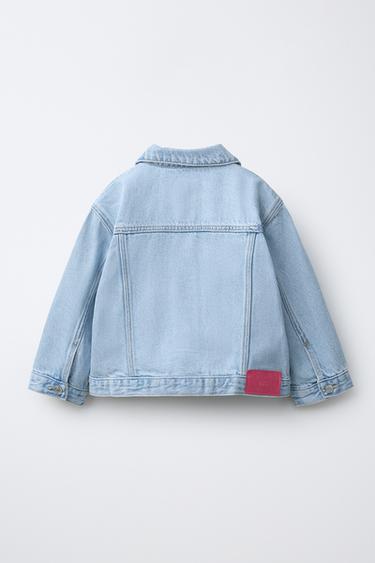 BASIC DENIM JACKET - Light blue by Zara - Image 1