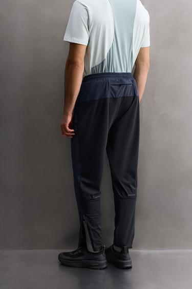 PANTALON TECHNIQUE COLOR BLOCK - Bleu marine de Zara - Image 2