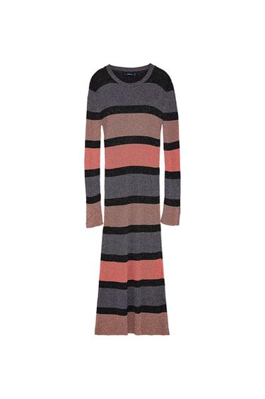 LONG STRIPED DRESS