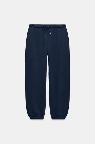 PANTALÓN JOGGER - Marino de Zara - Imagen 0