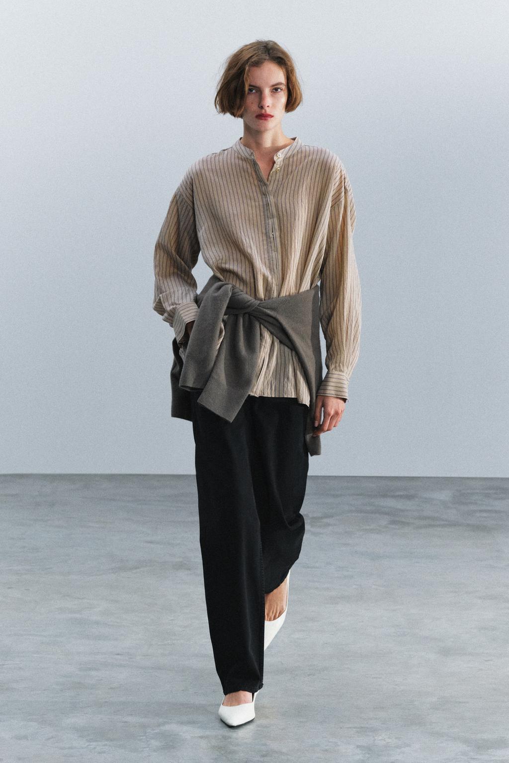 ZW COLLECTION STRIPED SHIRT