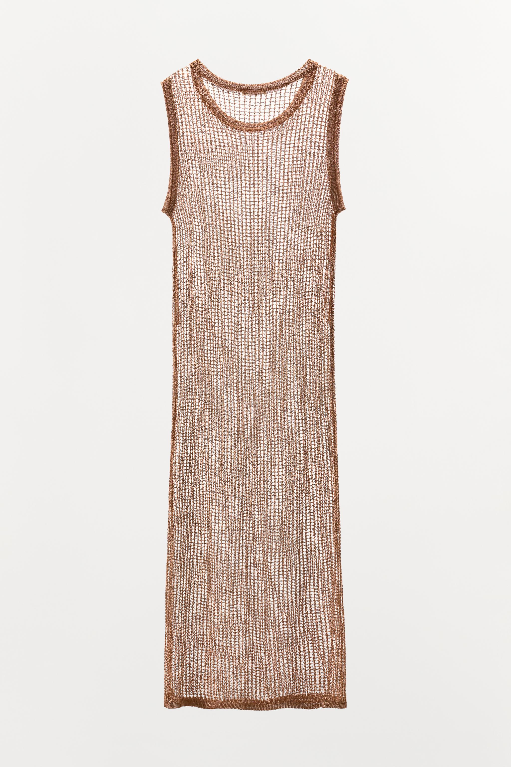 ワンピース RED メタリックヤーンワンピース - 140 | ZARA Japan / 日本