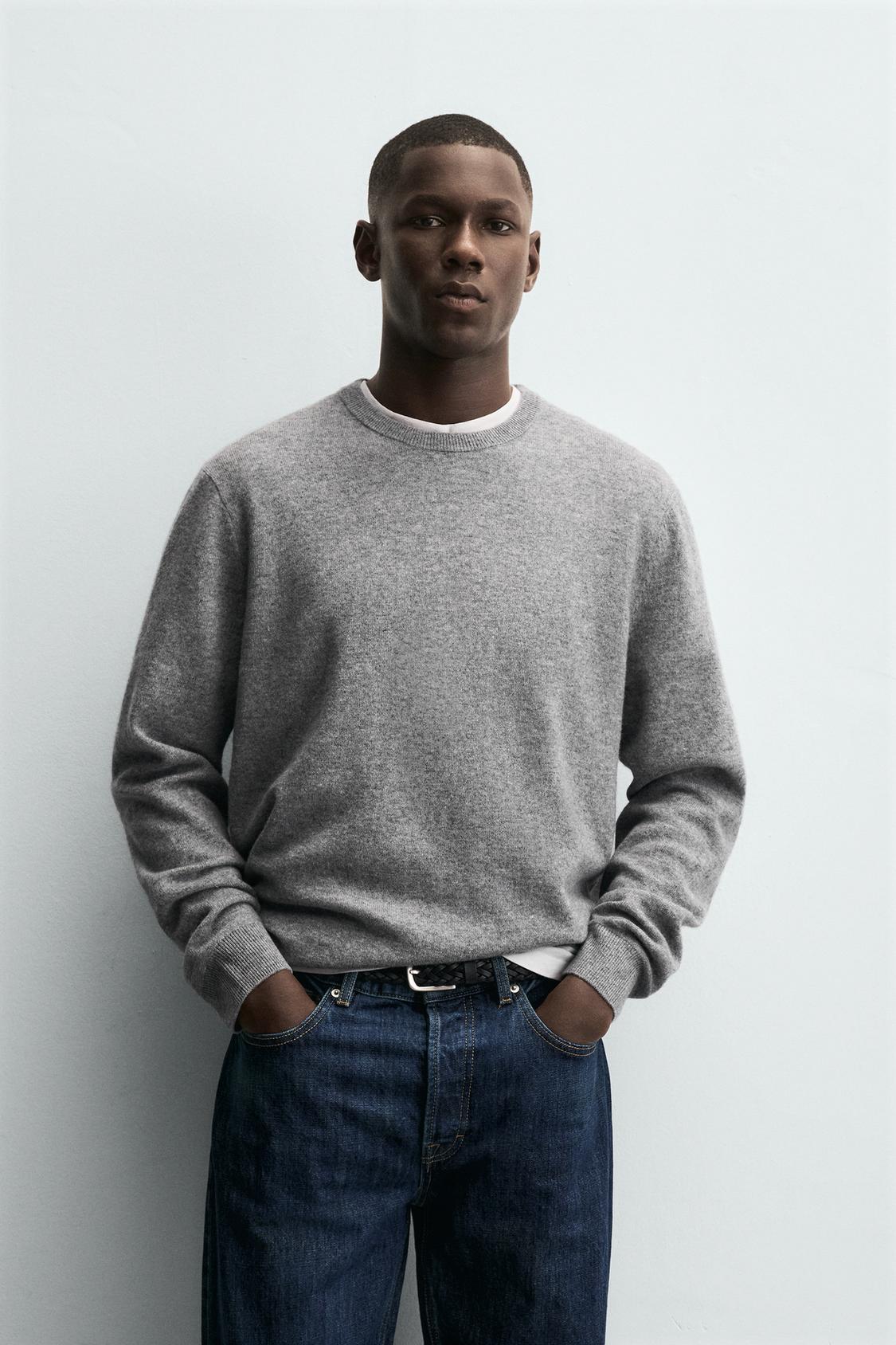 WOOL CASHMERE SWEATER