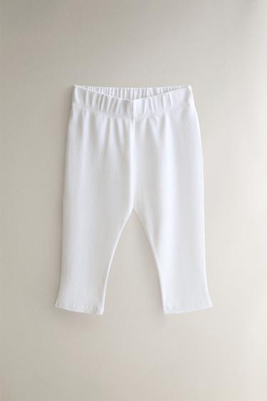 PANTALON CAPRI COTON - Blanc de Zara - Image 0