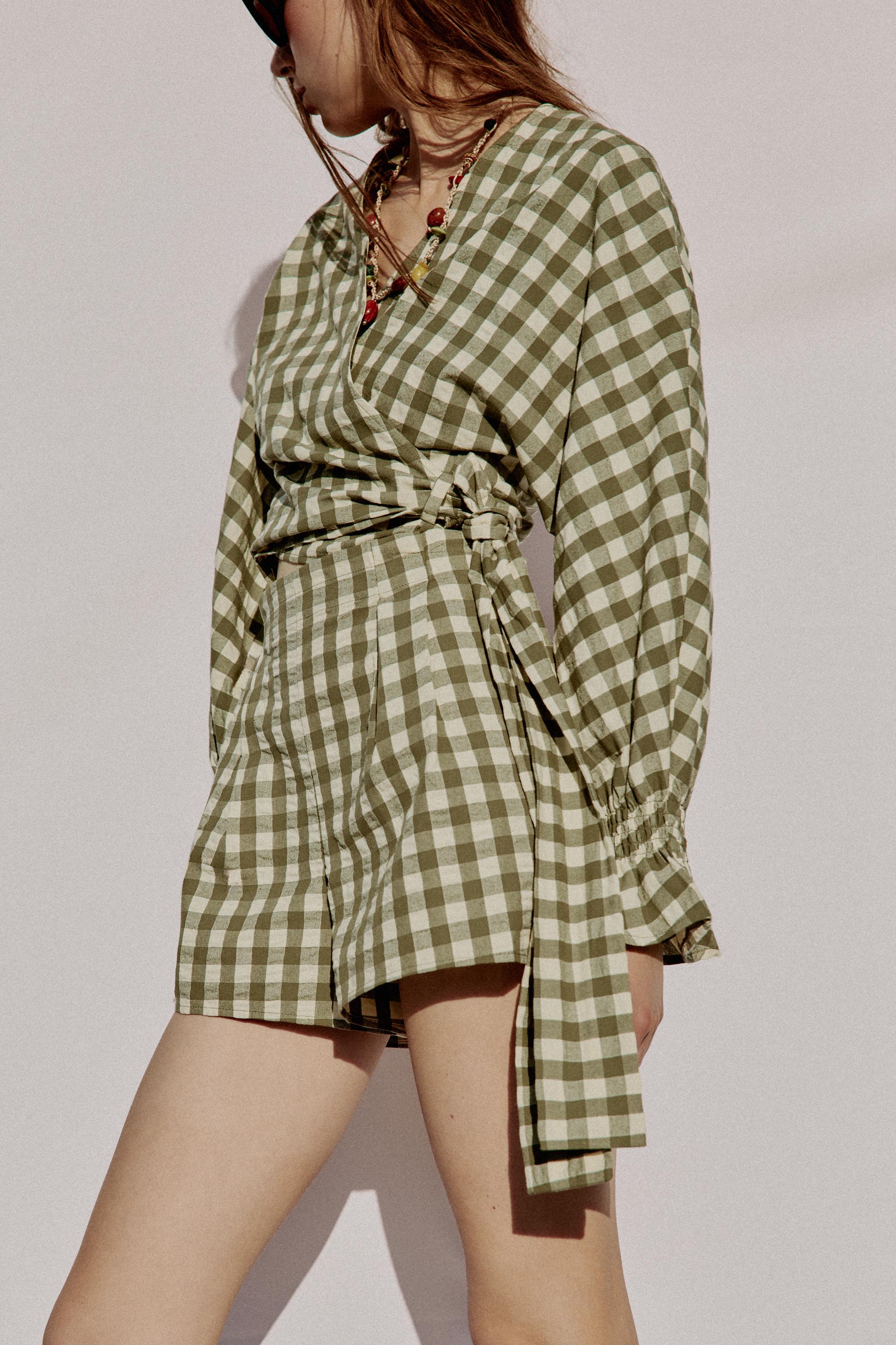 GINGHAM SHORTS