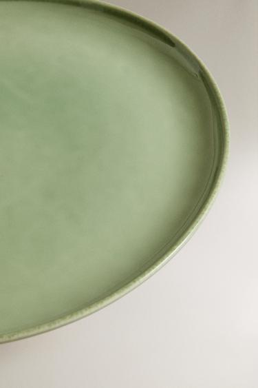 PRÉSENTOIR TARTE GRÈS - Vert de Zara - Image 1