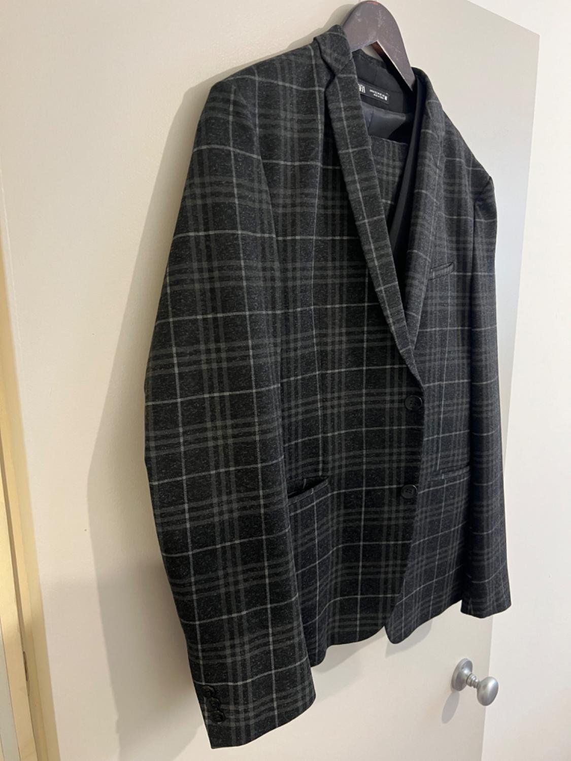 CHECKED SUIT BLAZER - Image 2