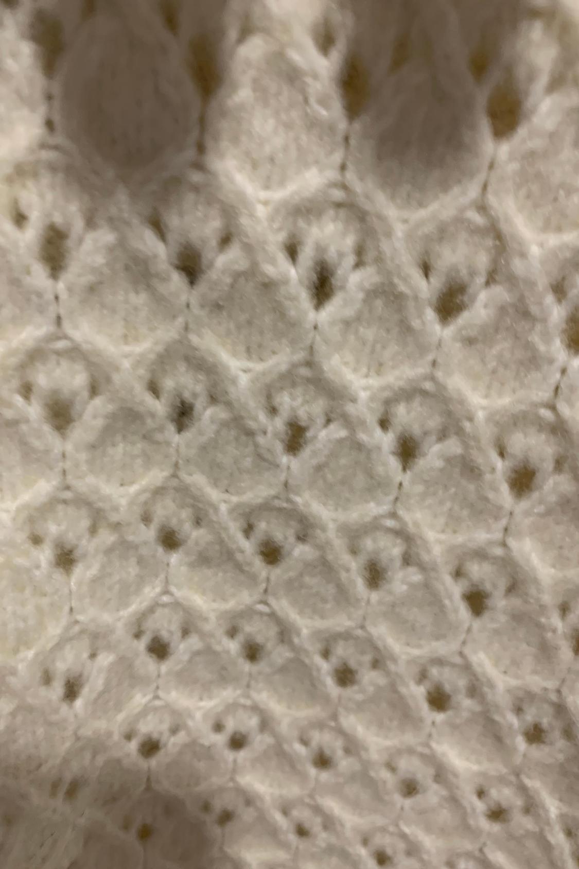 KNIT SWEATER WITH RUFFLE TRIMS - Image 2