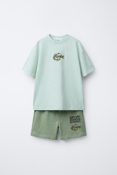 6-14 AÑOS/ PIJAMA SAJA BOYS KPOP DEMON HUNTERS™ NETFLIX © - Verde de Zara