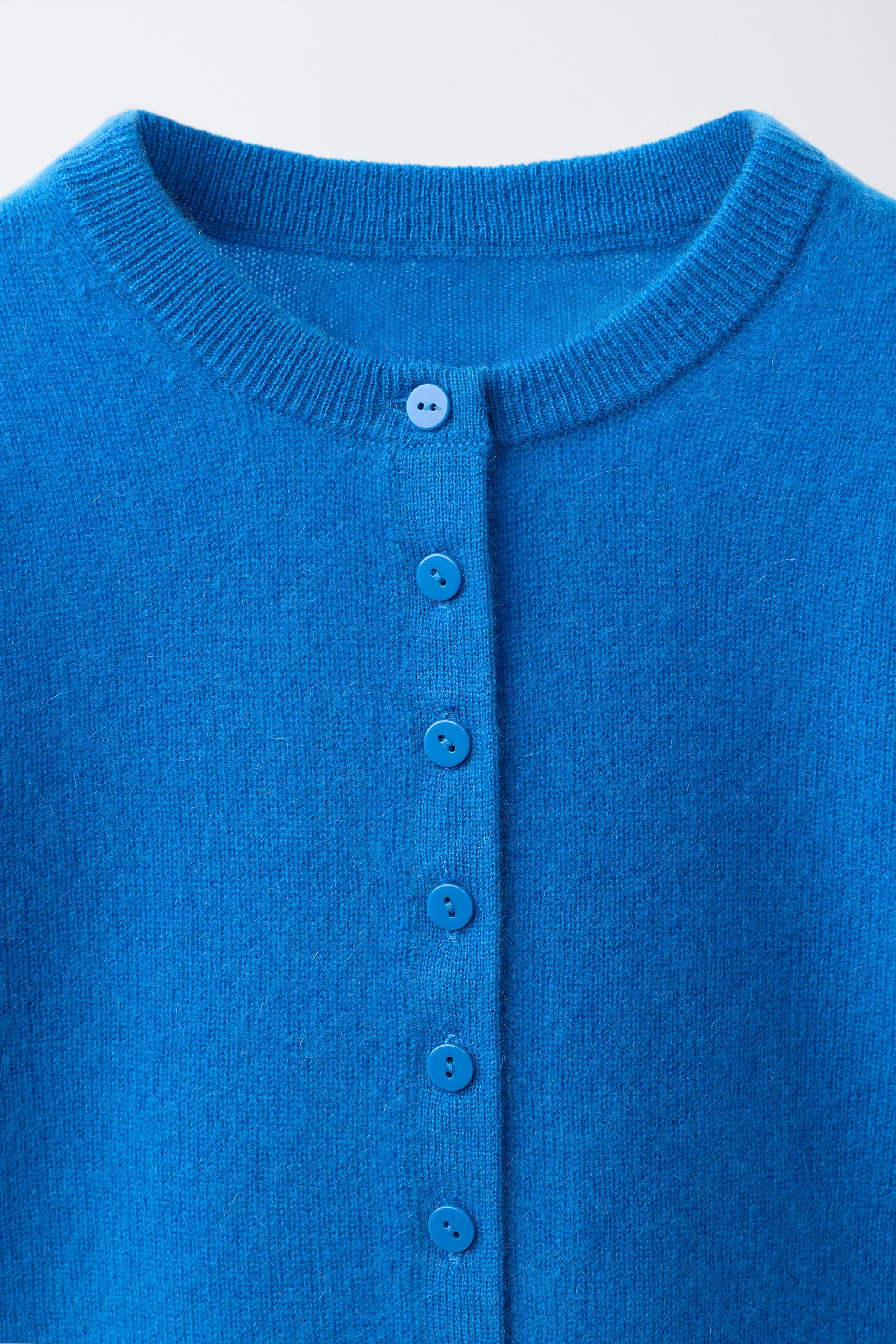 Детские куртки Zara 100% CASHMERE JACKET — фото 4