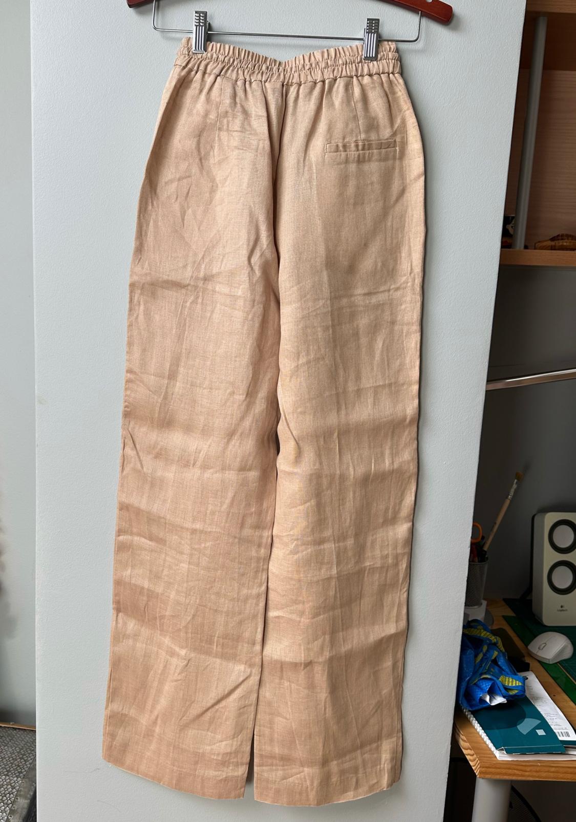 100% LINEN TROUSERS - Image 4