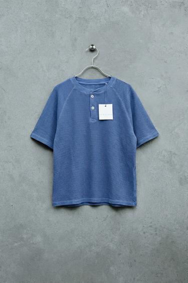 Zara STORIESZ - VAHVELKANGAST NÖÖBITAVA KAELUSEGA SÄRK - Sinine