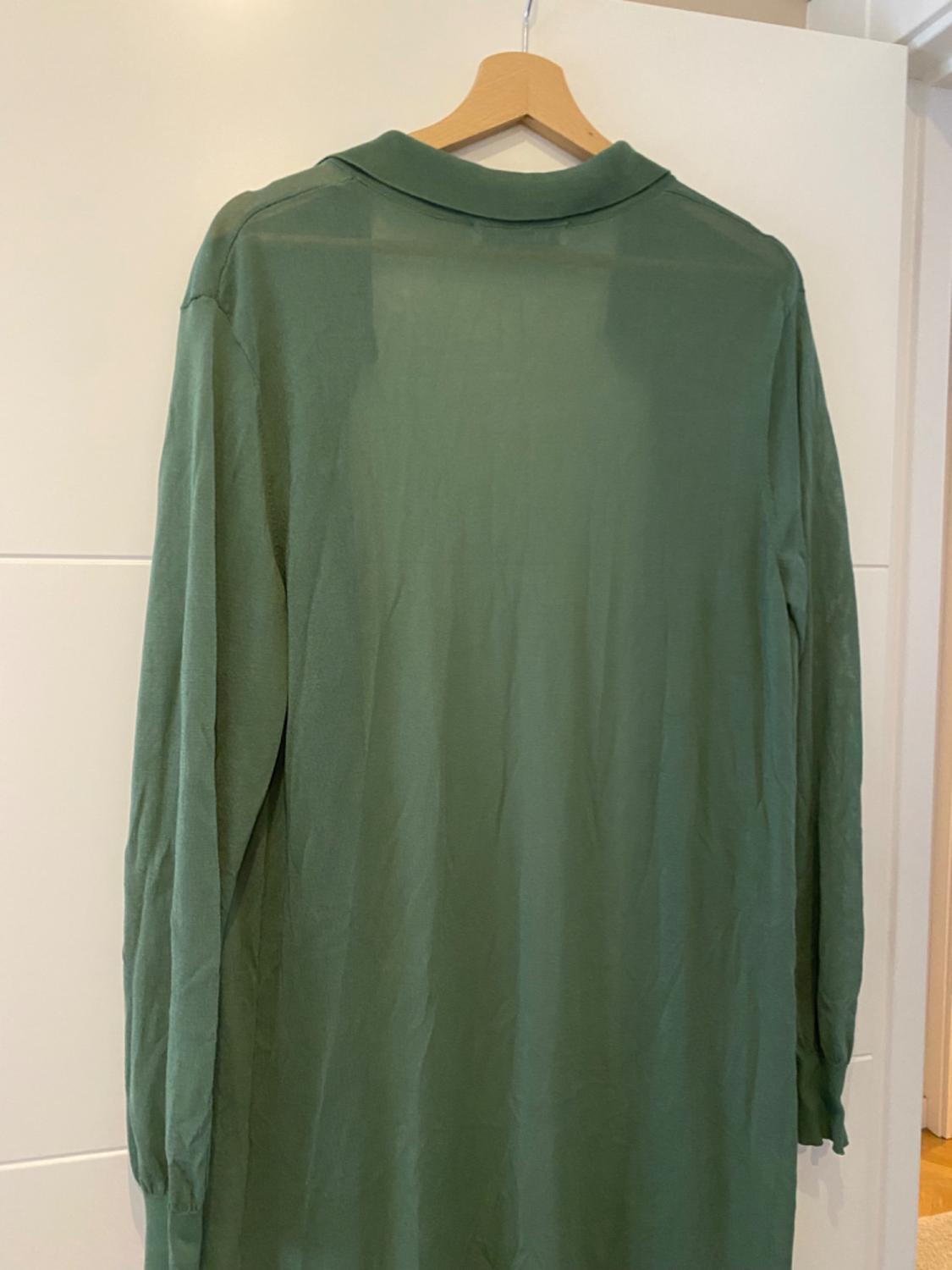 KNIT SHIRT DRESS - Image 2