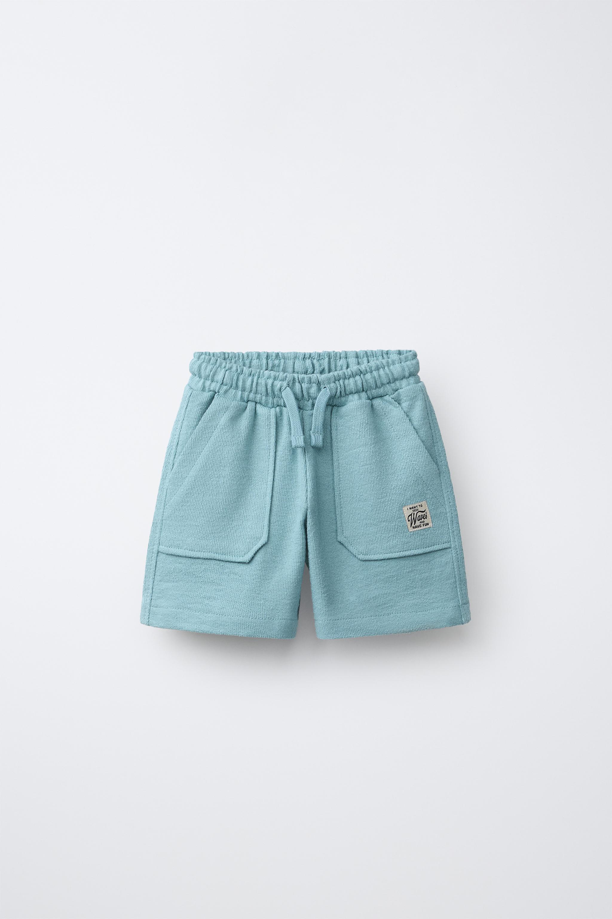 PLAIN CREPE SHORTS