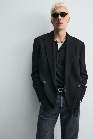 LIMITED EDITION SUIT BLAZER - Black by Zara - Image 5