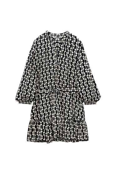 PRINTED SHORT DRESS