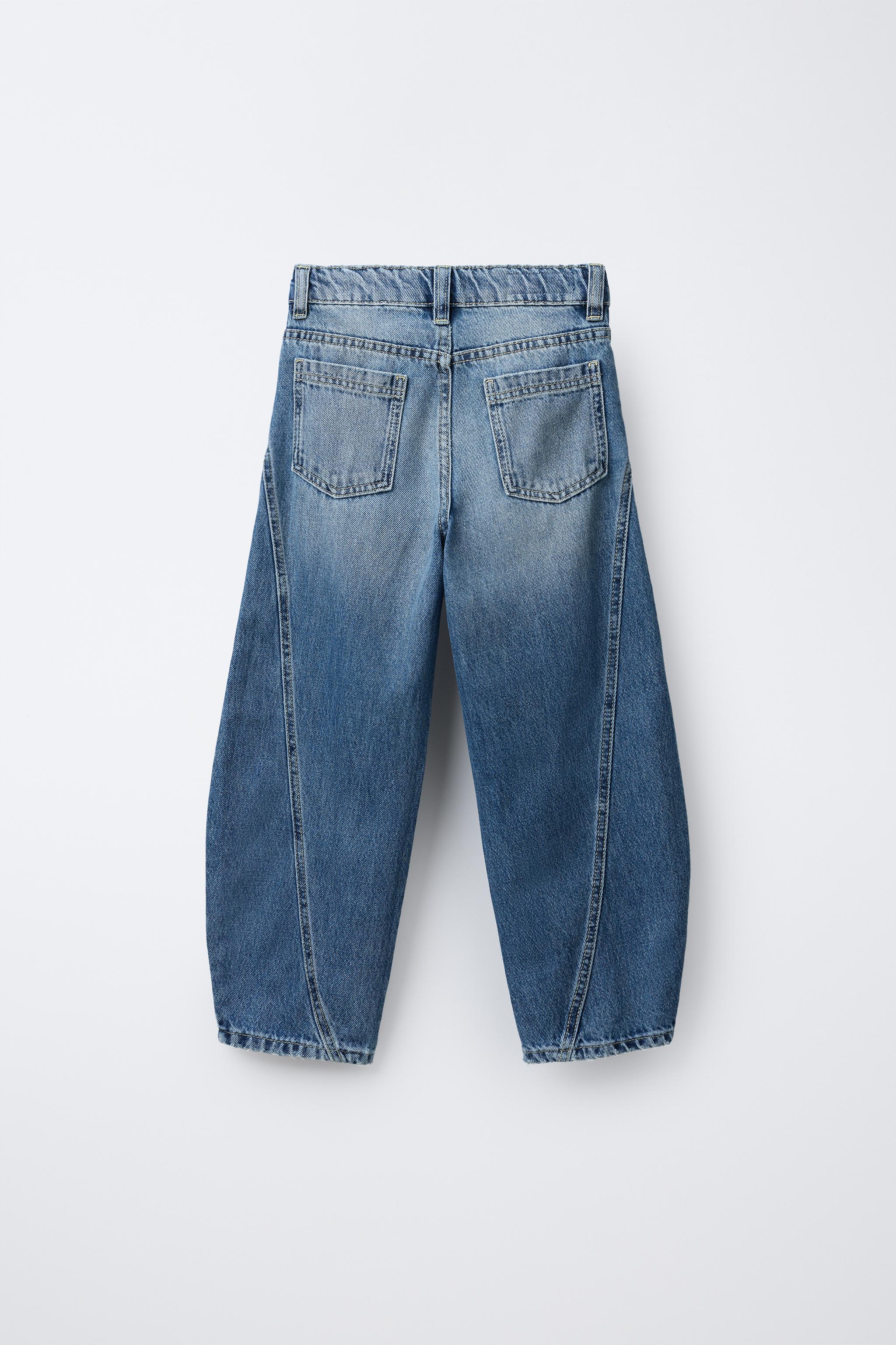 ZARA ダブルウエストプリントデニムパンツ X ANDERSSON BELL ZARA×Andersson Bell ダブルウエストプリントデニムパンツ 42