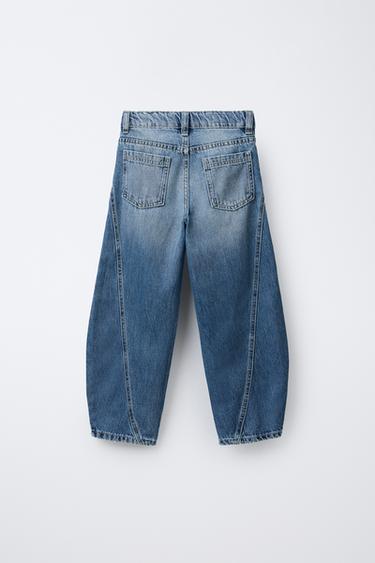 BARREL FIT JEANS - Mid-blue de Zara - Image 1
