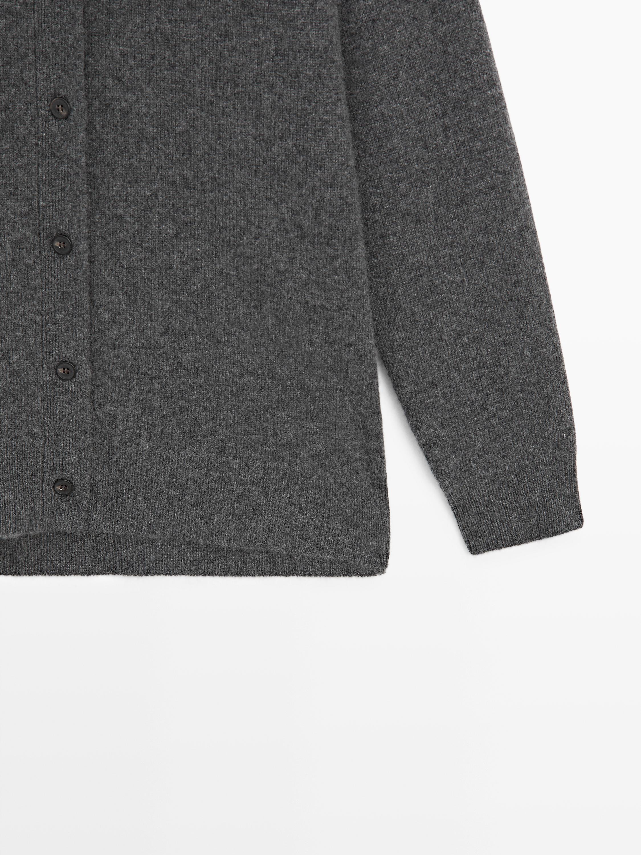Cardigan en maille oversize 100 % cachemire