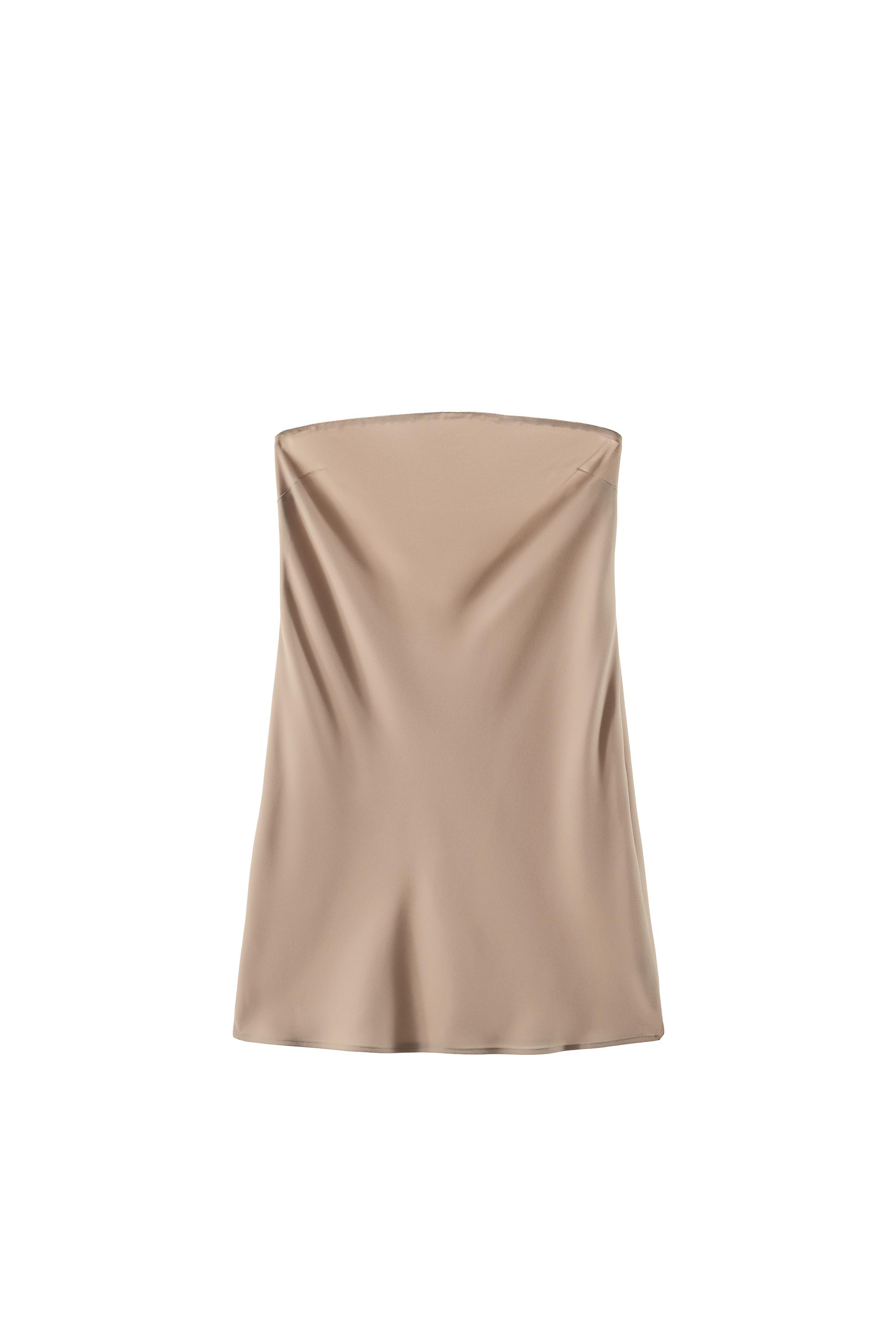 バンドゥライニングドレス - ブラック | ZARA Japan / 日本