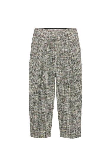 ZW COLLECTION STRUCTURED TROUSERS - Multicoloured by Zara
