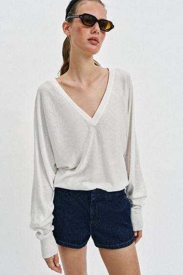 SHORT Z1975 MINI - Bleu de Zara - Image 2