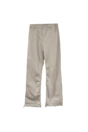 ZARA WOMENS WIDE LEG JEANS SIZE 8