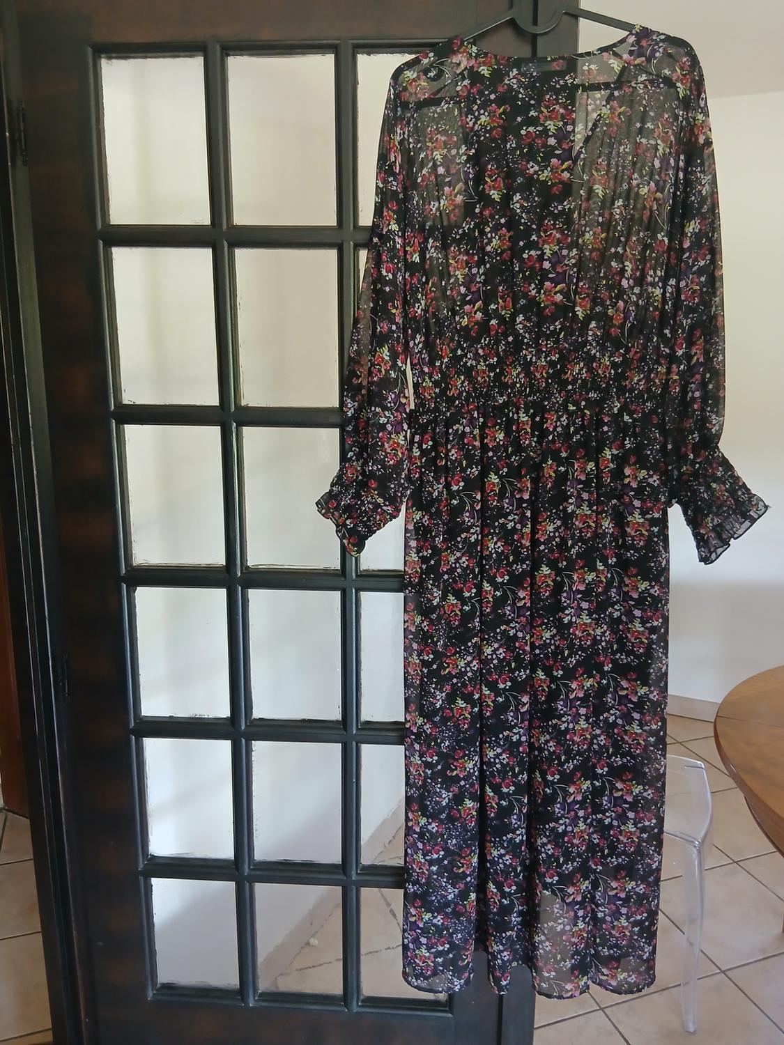 LONG PRINTED DRESS - Image 2