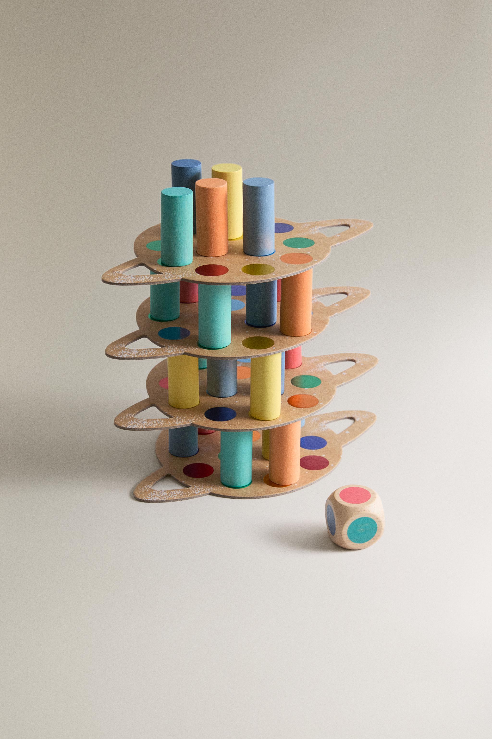 Zara KIDS' SPACE STACKING CONSTRUCTION TOY