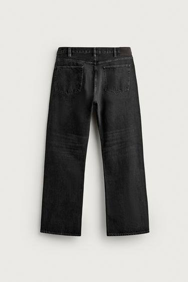 STRAIGHT FIT BOOTCUT JEANS — Black 2