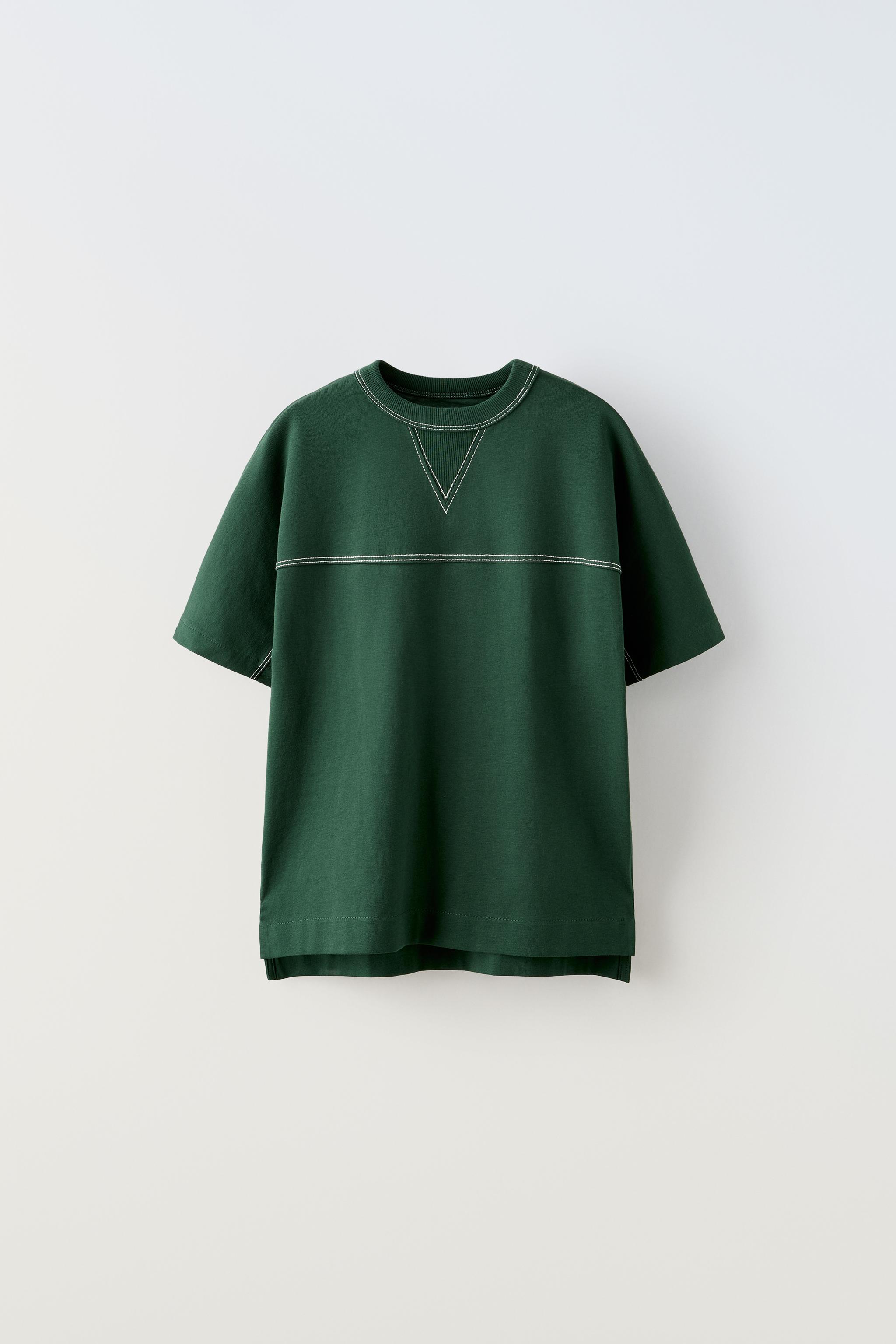 Ｔシャツ＆バミューダパンツセット - グリーン | ZARA Japan / 日本