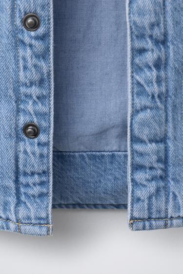 DENIM JACKET - Blue by Zara - Image 3
