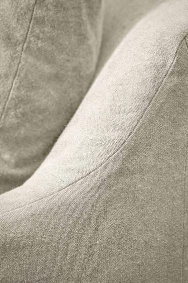 ARMCHAIR 01 COTTON COVER - Light beige by Zara - Image 3