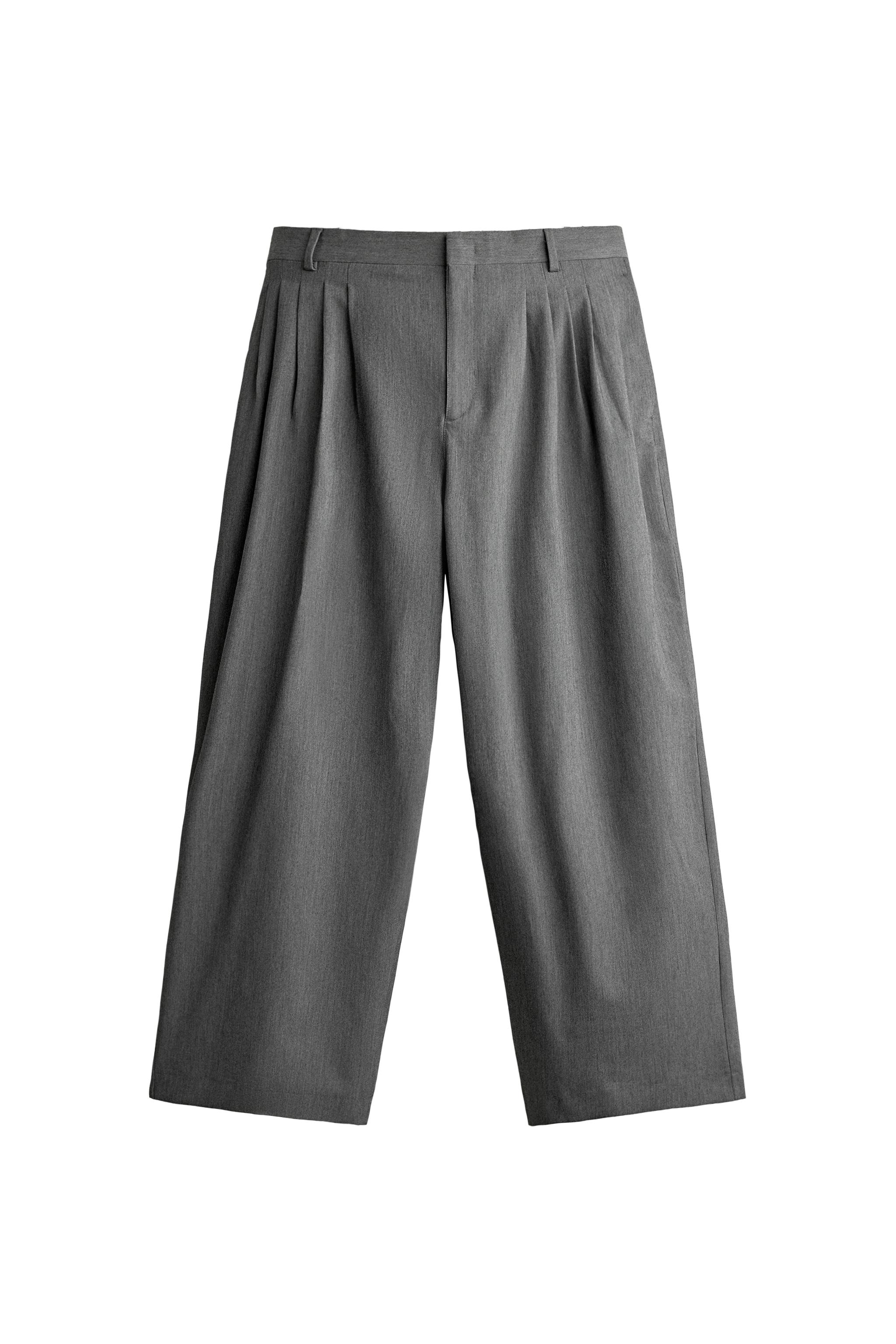 PANTALÓN WIDE FIT PLIEGUES