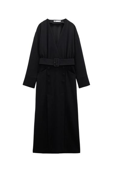 VESTIDO MIDI CINTURÓN